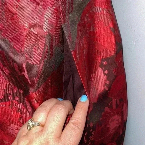 Maggy London/Petite Black-Red Rose dress-2P NWT 🌸 Host Pick🌸 - Picture 11 of 11